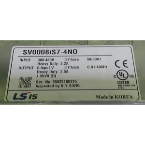 อินเวอร์เตอร์ 380V 0.75kW รุ่น SV0008IS7 4NO SV0015IS7 4NO SV0022IS7 4NO SV0037IS7 4NO SV0055IS7 4NO SV0075IS7 4NO SV0110IS7 4NO จำนวน 3 ตัว - Product Image 2