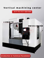 Centre d'usinage vertical CNC à portique 3 axes HTMC VT1370, broche BT50, commande GSK, broche simple automatique, charge moyenne 1000 kg