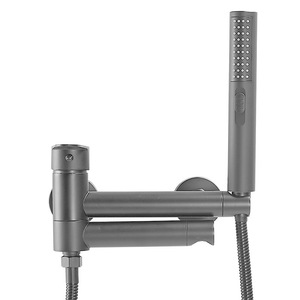 Ensemble <span class=keywords><strong>de</strong></span> robinetterie <span class=keywords><strong>de</strong></span> bain et <span class=keywords><strong>de</strong></span> <span class=keywords><strong>douche</strong></span> mural en laiton massif, mitigeur chaud/froid avec bec rétractable et douchette à main pour salle <span class=keywords><strong>de</strong></span> bain à domicile - Product Image 5
