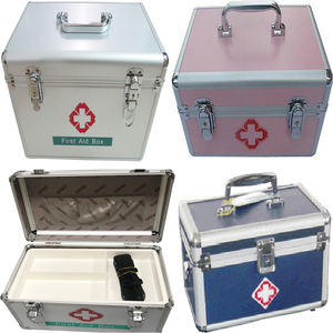 Usine vente en gros, maison, bureau, hôpital, <span class=keywords><strong>voiture</strong></span>, trousses de premiers soins d'urgence en aluminium avec fournitures - Product Image 4