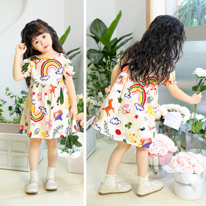 Ultimo Design Estivo: Abiti Floreali Carini per Bambini, Vestito Casual Estivo per Bambina - Product Image 4