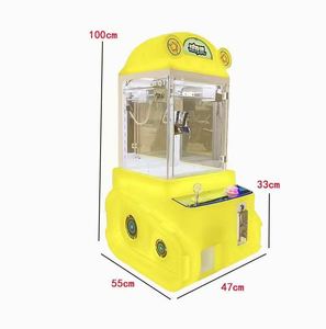 Venta al por mayor de fábrica: Máquina de garras universal de plástico para premios de juguetes de peluche, operada con monedas, Mega Mini, personalizable - Product Image 2