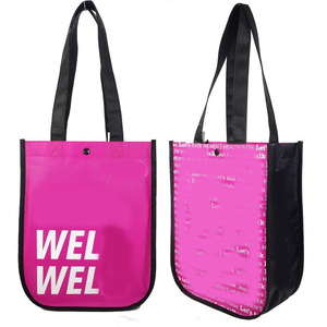 Góc cong Tote lulemon mua sắm sinh thái Tote Túi PP không dệt Túi tùy chỉnh - Product Image 4