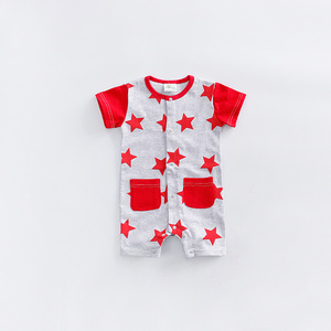 Combinaison bébé à boutons avec motif animal, fabrication chinoise, prix de gros - Product Image 3