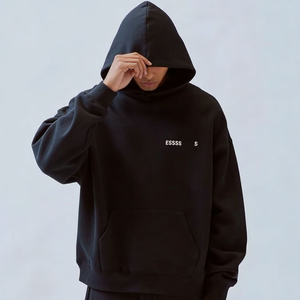 Sudadera con capucha para hombre <span class=keywords><strong>Fear</strong></span> Tops de nueva alta calidad, con estampado en relieve, estilo oversize, 100% algodón, cintura elástica, estilo casual. - Product Image 2