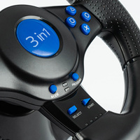 Volant de jeu de haute qualité 3 en 1/4 en 1 pour PC/P2/P3/Xbox 360