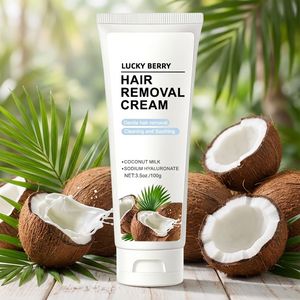 <span class=keywords><strong>Crema</strong></span> <span class=keywords><strong>Depilatoria</strong></span> Eficaz e Indolora para Eliminar el <span class=keywords><strong>Vello</strong></span> de Brazos, Piernas, Pecho y Área Púbica, Apta para Todo Tipo de Piel - Product Image 1