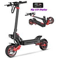 Scooter électrique tout-terrain en stock aux États-Unis, en UE, au Canada et au Royaume-Uni, moteur 1600W, batterie 48V, vitesse rapide, longue portée, affichage LED IP54, scooter pour adultes