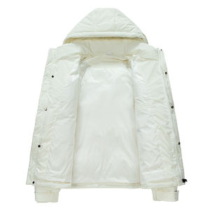Veste bouffante en fourrure de coton Parka <span class=keywords><strong>longue</strong></span> coupe ajustée femmes manteau en duvet Streetwear avec capuche en fourrure <span class=keywords><strong>longue</strong></span> du Pakistan - Product Image 3