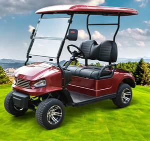 Voiturette de golf électrique personnalisée à 4 roues, certifiée CE, batterie lithium 48V, faible bruit, pour transport quotidien en villa, site touristique, club de golf - Product Image 2