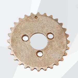 Bánh Xích công nghiệp thép <span class=keywords><strong>C45</strong></span> với răng cứng 40A 40c Bánh Răng Truyền động OEM 16t 25t 30t 16 25 30 42 răng - Product Image 4