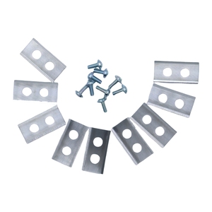 Lames de <span class=keywords><strong>tondeuse</strong></span> à gazon robotisée universelles de haute qualité avec vis assorties - Ensemble de remplacement de 9/30/45 pièces adapté aux marques <span class=keywords><strong>Husqvarna</strong></span> - Product Image 1