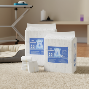 PawCare Couches jetables super absorbantes pour chien femelle, Taille XS, 144 unités - Product Image 2