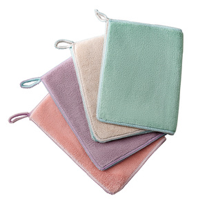 Multipurpose <b>Microfiber</b> Cleaning Cloths Soft Square Wipes for Kitchen Furniture and Car Detailing Absorbent Reusable Dish <b>Towel</b> - Product Image 6