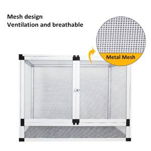 Aluminium Screen <span class=keywords><strong>Terrarium</strong></span> Nano Breeze Screen Cage für Snake Chameleon - Product Image 3