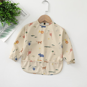 Bavoirs imperméables pour bébé, faciles à essuyer, doux, tablier pour enfants - Product Image 6