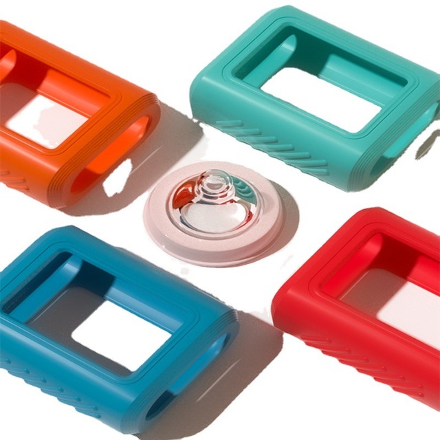 Waterproof Dustproof Silicone Rubber Bluetooth Speaker Case Cute Style Silk Screen Printed Shockproof Anti-Drop Portable