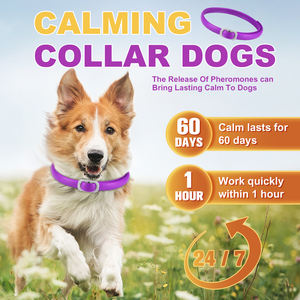 Collar calmante mejorado para perros, collar de feromonas de larga duración que ayuda a calmar a los perros durante 60 días, reduce el estrés, la ansiedad - Product Image 3