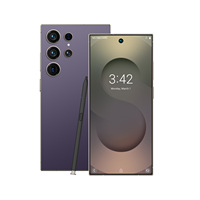Smartphone de jeu S25 Ultra, écran 6,9 pouces 120 Hz, appareil photo 108 MP, Android 15, batterie 8000 mAh, processeur MTK Dimensity Octa Core, 5G, double SIM