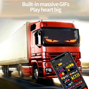 20*64 ليد مرن قابل للبرمجة نافذة شاحنة ملصق سيارة تطبيق تحكم في حالة جديدة إكسسوارات سيارة - Product Image 5