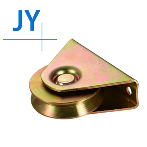 Accesorio Universal <span class=keywords><strong>para</strong></span> puerta corredera, Rueda con Soporte externo, diseño de pista semiredonda con 1 rodamiento - Product Image 2