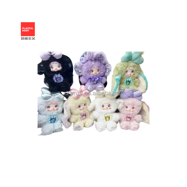 For 100% Original 6th Generation Different World Series PVC Vinyl Face Plush Blind Box Collectible Toy for Lover Gift Desktop