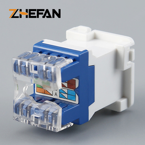 Cat6 Keystone Jack mô-đun Úc Loại clipsal RJ45 180 độ Cat6 8P8C Krone mô-đun Mạng Keystone Jack Viễn Thông bộ phận - Product Image 4