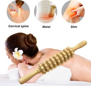 Kit de Herramientas de Madera para Terapia de Masaje, Masajeador Linfático de Madera para Moldear el Cuerpo, Herramientas de Gua Sha de Madera para la Celulitis - Product Image 3