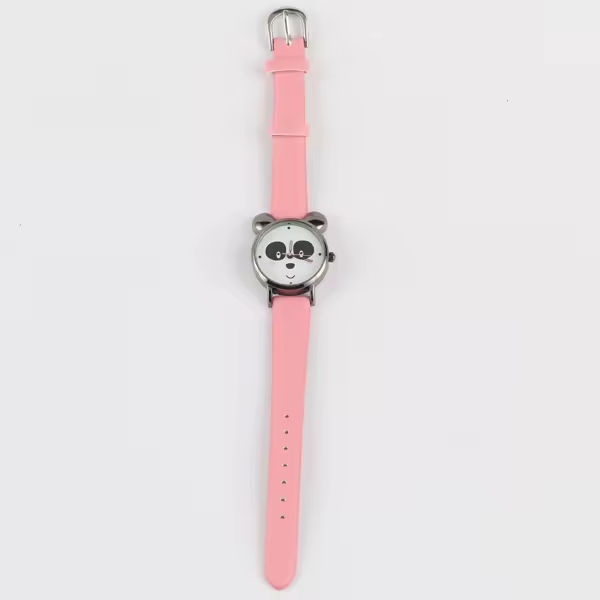 Children Cute Panda Cartoon Case Design Watch for Kids Custom Logo