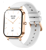 SANVNET 2026 MK90 Relojes Damen Smartwatch 1,75'' Bildschirm Gesundheitsüberwachung BT-Anruf Mehrere Sportmodi Smartwatch für Damen