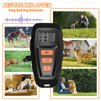 Collier de dressage électrique rechargeable Saijzek, nouvelle arrivée, télécommande, anti-aboiement, pour 3 chiens, IP66