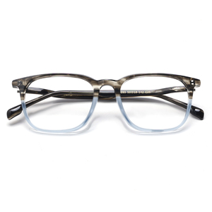 Full Rim Rectangle <b>Eyeglasses</b> 50-18-142 C40 Anti-Uv Lightweight Unisex Adults Vision Correction <b>Frames</b> - Product Image 6