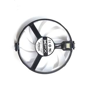 Nuevo ventilador LED GPU <span class=keywords><strong>470</strong></span> 480 RX570 580 XFX <span class=keywords><strong>AMD</strong></span> <span class=keywords><strong>Radeon</strong></span> <span class=keywords><strong>RX</strong></span> 4G 8G Black Wolf tarjeta gráfica ventilador de refrigeración - Product Image 2