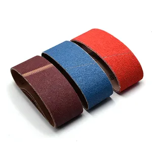 80 Grit 3" Wide x 21" Length Sanding Belt Zirconia Alumina Abrasive Sanding Belt