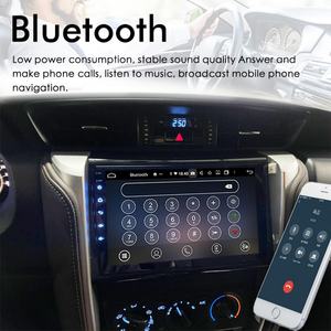 Radio para Auto con CarPlay Inalámbrico, Android 13, Control por Voz con IA, 8GB+128GB, Navegación GPS para Toyota Fortuner 2 2015-2020, Reproductor Multimedia de Video - Product Image 2