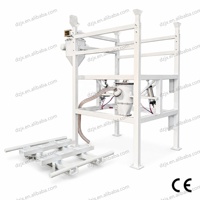 DZJX Déchargeur de Big Bags de Qualité Alimentaire, Station de Vidage FIBC en Acier Inoxydable 316L, Dégarnisseur de Sacs de 1 Tonne pour Lait en Poudre