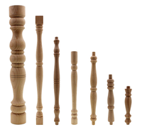 Balustrade personnalisée, pilier en bois de jardin, pièces d'escalier, balustrades, designs de garde-corps de balcon, garde-corps d'escalier en bois, escalier
