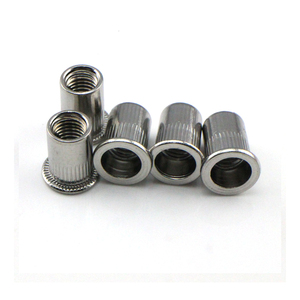 Tuercas de <span class=keywords><strong>remache</strong></span> de <span class=keywords><strong>acero</strong></span> <span class=keywords><strong>inoxidable</strong></span> 304, <span class=keywords><strong>acero</strong></span> al carbono o <span class=keywords><strong>acero</strong></span> <span class=keywords><strong>inoxidable</strong></span>, <span class=keywords><strong>tuerca</strong></span> de <span class=keywords><strong>remache</strong></span> Nutsert con cuerpo moleteado - Product Image 6
