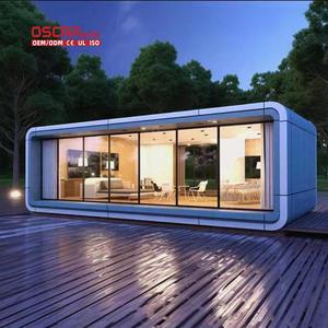 Otel odaları kapsül ev taşınabilir Modern tasarım kompakt yaşam alanları Ideal turizm iş misafirperverliği uzay kapsül evi - Product Image 2