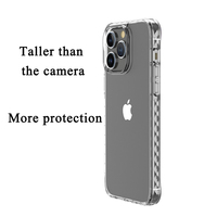 Coque de téléphone PC transparente Ultra claire pour Iphone 14 de luxe antichoc étanche diamant pour Iphone 14 sacs et étuis de téléphone portable