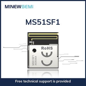 울트라 스몰 사이즈 블루투스 모듈 낮은 소비 블루투스 5.2 MS51SF11 nRF52833 PCB 안테나 Uart 펌웨어 - Product Image 2