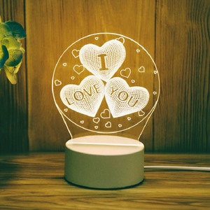 Lâmpada Atmosférica Criativa, Presente para o Dia dos Namorados, Luz Noturna Rosa, Lâmpada Pequena para Quarto de Meninas, Decoração de Mesa - Product Image 6