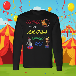 Camiseta de manga larga Circus Birthday Brother Of An Amazing Birthday Boy - Product Image 3