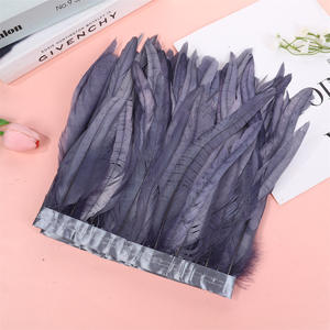 Venta al por mayor <span class=keywords><strong>de</strong></span> plumas <span class=keywords><strong>de</strong></span> 20-25 cm, cinta <span class=keywords><strong>de</strong></span> plumas, gallo <span class=keywords><strong>para</strong></span> escenario, chal, falda, accesorios <span class=keywords><strong>de</strong></span> decoración - Product Image 1
