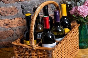 Jy <span class=keywords><strong>2</strong></span> 4 6 Fles Rieten Rotan Wijndragerhouder Mand - Product Image 2