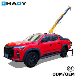 0.8 טון מכירות טון מכונת רכוב מיני נייד מעלית ניידת מעלית טנדר העגור משאית מנוף - Product Image 2