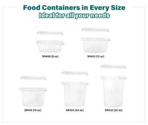 Contenedor de dos piezas reciclable de alta calidad 100%, sándwiches de comida, ensaladas, capacidad de 24 oz con PET reciclado ecológico - Product Image 2