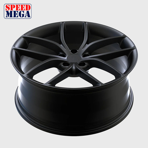 Rines Forjados Ligeros de 18-20 Pulgadas para Tesla Model S 3 X Y 5x114.3 CB64.1 en Negro - Product Image 3