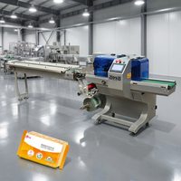 Machine d'emballage horizontale automatique à grande vitesse pour savons en barre