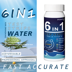 REYKON 6 in1 Haushalts testkit für Camping im Freien Trinkwasser Pool Bad <span class=keywords><strong>Stream</strong></span> Leitungs wasser qualität für <span class=keywords><strong>Test</strong></span> geräte - Product Image 2